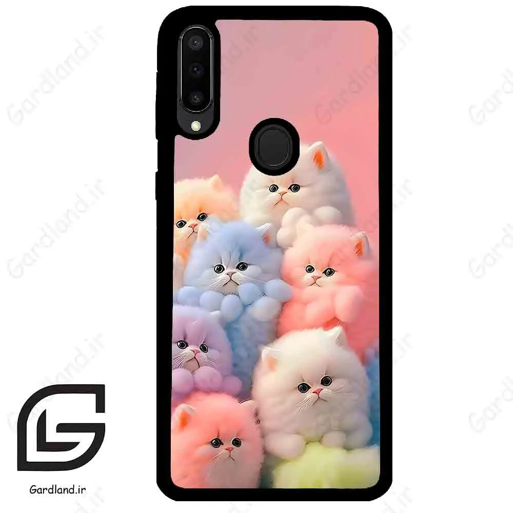قاب گوشی سامسونگ ام 30 (Galaxy M30 ) طرح گربه کد 2073