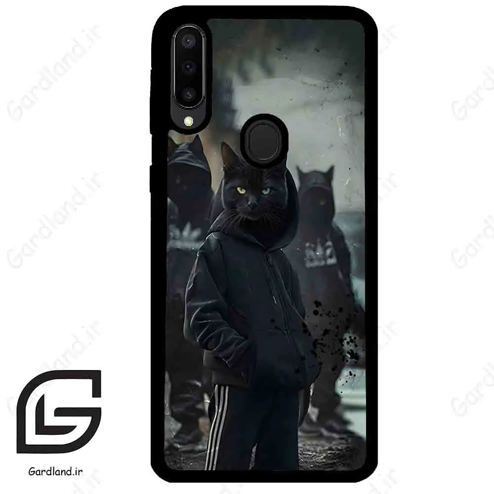 قاب گوشی سامسونگ ام 30 (Galaxy M30 ) طرح گربه کد 2091