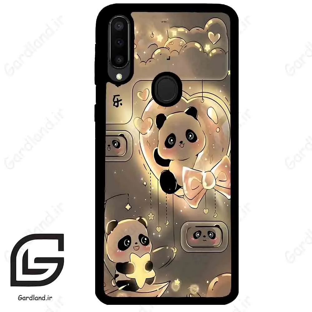 قاب گوشی سامسونگ ام 30 (Galaxy M30 ) طرح پاندا کد 2100