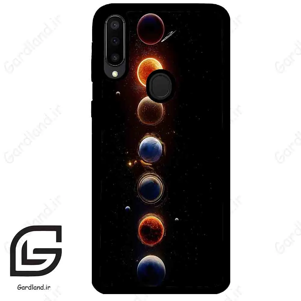 قاب گوشی سامسونگ ام 30 (Galaxy M30 ) طرح ماه کد 2186
