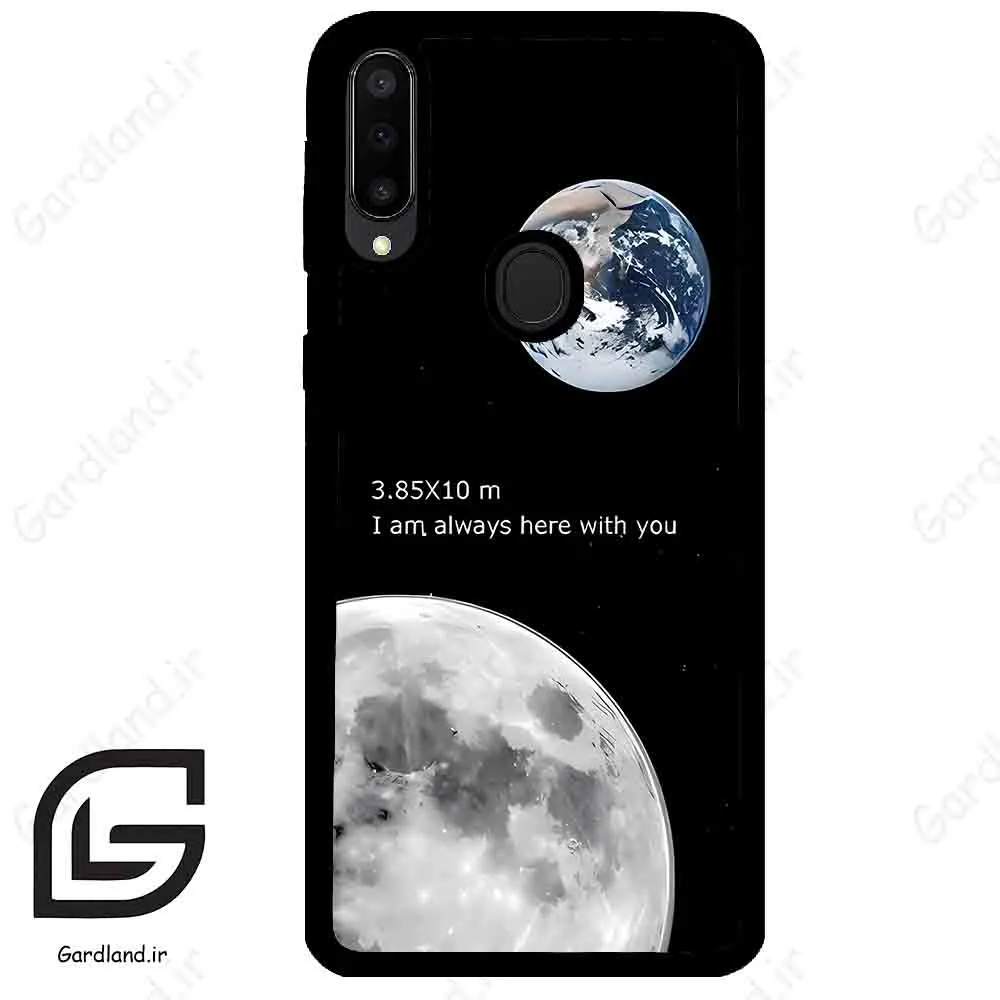 قاب گوشی سامسونگ ام 30 (Galaxy M30 ) طرح ماه کد 2190