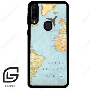 قاب گوشی سامسونگ ام 30 (Galaxy M30 ) طرح نقشه کد 2243