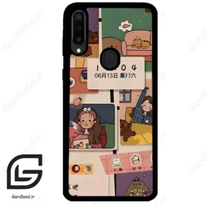 قاب گوشی سامسونگ ام 30 (Galaxy M30 ) طرح دخترانه کد 2254