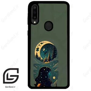 قاب گوشی سامسونگ ام 30 (Galaxy M30 ) طرح ماه کد 2267