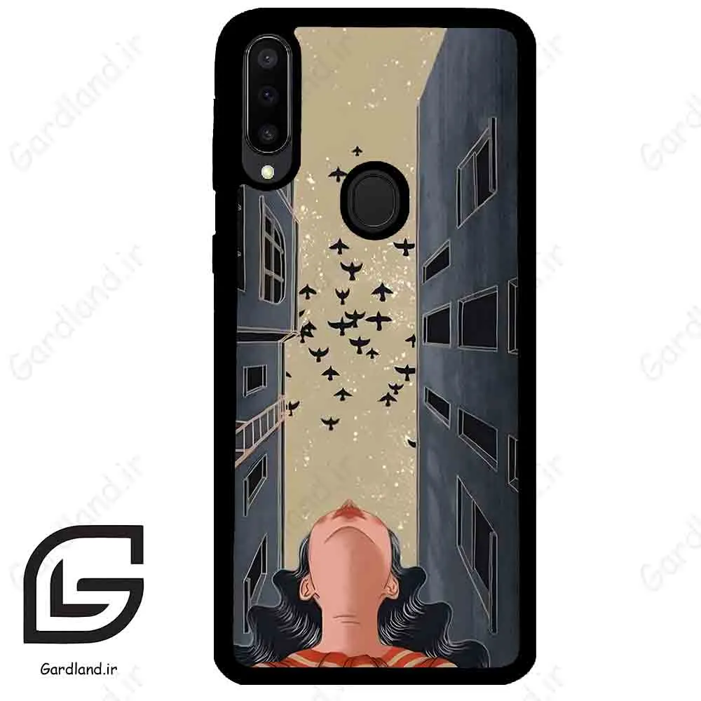 قاب گوشی سامسونگ ام 30 (Galaxy M30 ) طرح دختر کد 2311
