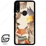 قاب گوشی سامسونگ ام 30 (Galaxy M30 ) طرح حیوانات کد 2338