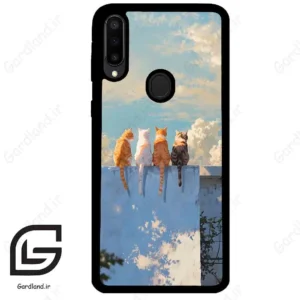 قاب گوشی سامسونگ ام 30 (Galaxy M30 ) طرح گربه کد 2367