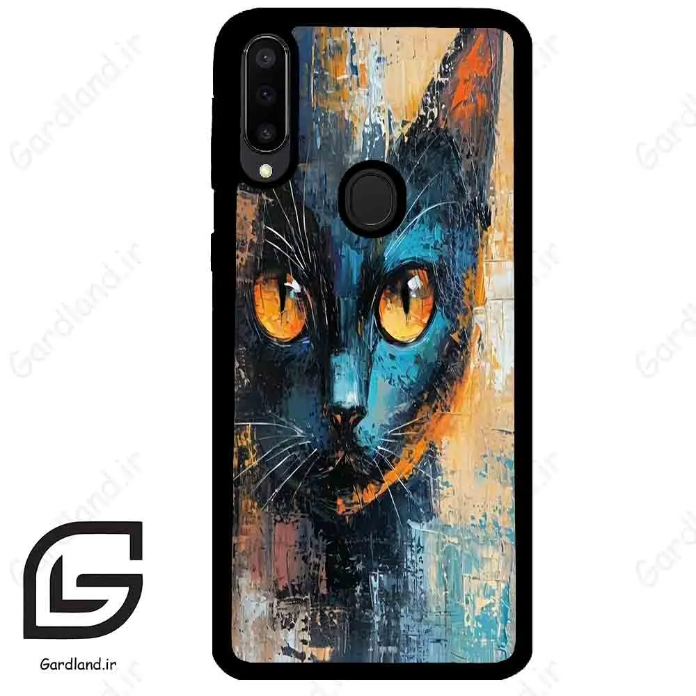 قاب گوشی سامسونگ ام 30 (Galaxy M30 ) طرح گربه کد 2397