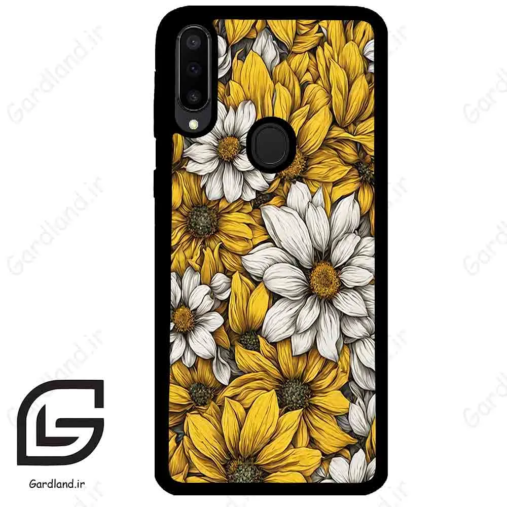قاب گوشی سامسونگ ام 30 (Galaxy M30 ) طرح گل کد 2402