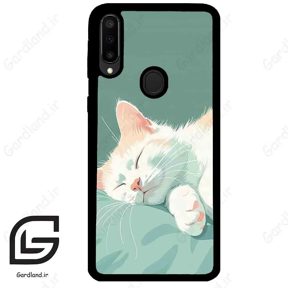 قاب گوشی سامسونگ ام 30 (Galaxy M30 ) طرح گربه کد 2403