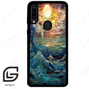 قاب گوشی سامسونگ ام 30 (Galaxy M30 ) طرح موج کد 2413