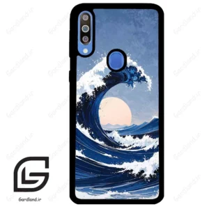 قاب گوشی سامسونگ ام 30 (Galaxy M30 ) طرح موج کد 2443