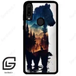 قاب گوشی سامسونگ ام 30 (Galaxy M30 ) طرح خرس کد 2449