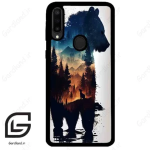 قاب گوشی سامسونگ ام 30 (Galaxy M30 ) طرح خرس کد 2449
