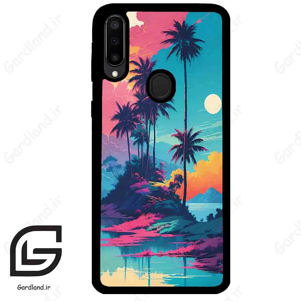 قاب گوشی سامسونگ ام 30 (Galaxy M30 ) طرح جزیره کد 2461