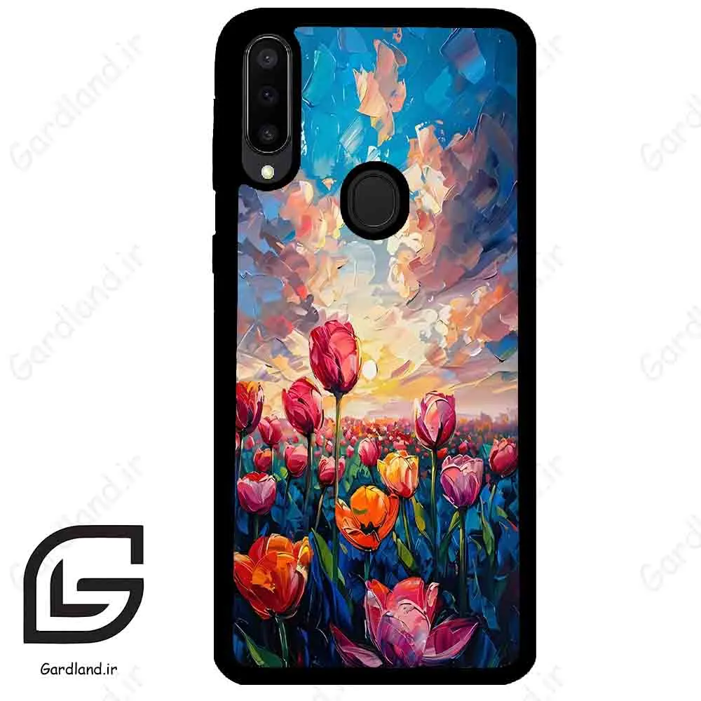 قاب گوشی سامسونگ ام 30 (Galaxy M30 ) طرح گل کد 2466