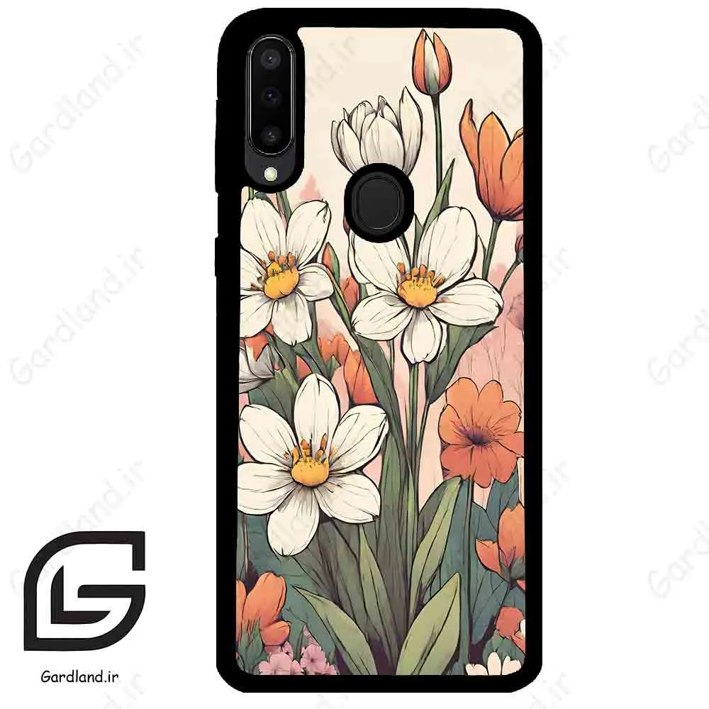 قاب گوشی سامسونگ ام 30 (Galaxy M30 ) طرح گل کد 2475