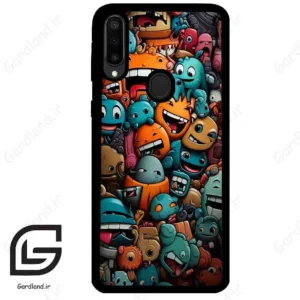 قاب گوشی سامسونگ ام 30 (Galaxy M30 ) طرح استیکر کد 2478