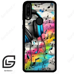 قاب گوشی سامسونگ ام 30 (Galaxy M30 ) طرح موسیقی کد 2482