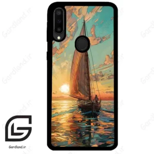 قاب گوشی سامسونگ ام 30 (Galaxy M30 ) طرح قایق کد 2485
