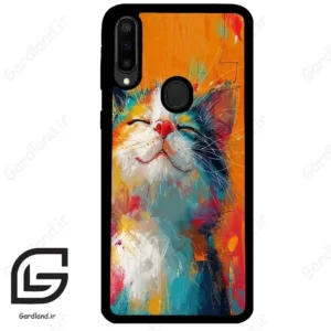 قاب گوشی سامسونگ ام 30 (Galaxy M30 ) طرح گربه کد 2489