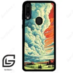 قاب گوشی سامسونگ ام 30 (Galaxy M30 ) طرح ابرنگی کد 2491