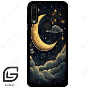 قاب گوشی سامسونگ ام 30 (Galaxy M30 ) طرح ماه کد 2547