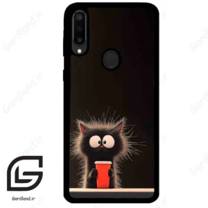 قاب گوشی سامسونگ ام 30 (Galaxy M30 ) طرح گربه کد 2580
