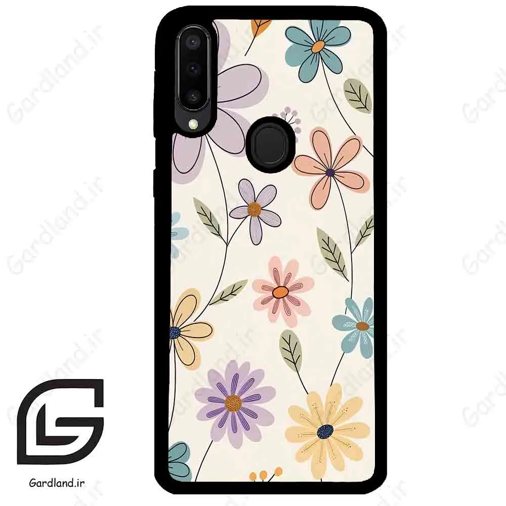 قاب گوشی سامسونگ ام 30 (Galaxy M30 ) طرح گل کد 2587