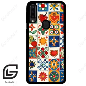 قاب گوشی سامسونگ ام 30 (Galaxy M30 ) طرح کاشی کد 2594