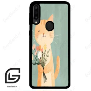 قاب گوشی سامسونگ ام 30 (Galaxy M30 ) طرح گربه کد 2619