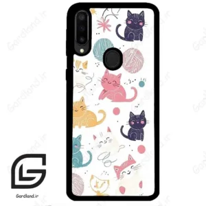 قاب گوشی سامسونگ ام 30 (Galaxy M30 ) طرح گربه کد 2620