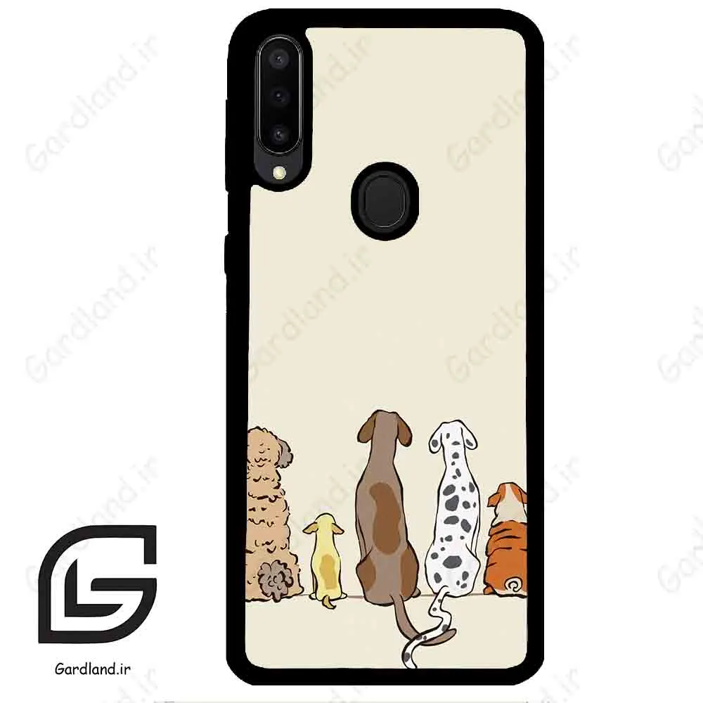قاب گوشی سامسونگ ام 30 (Galaxy M30 ) طرح سگ کد 2630