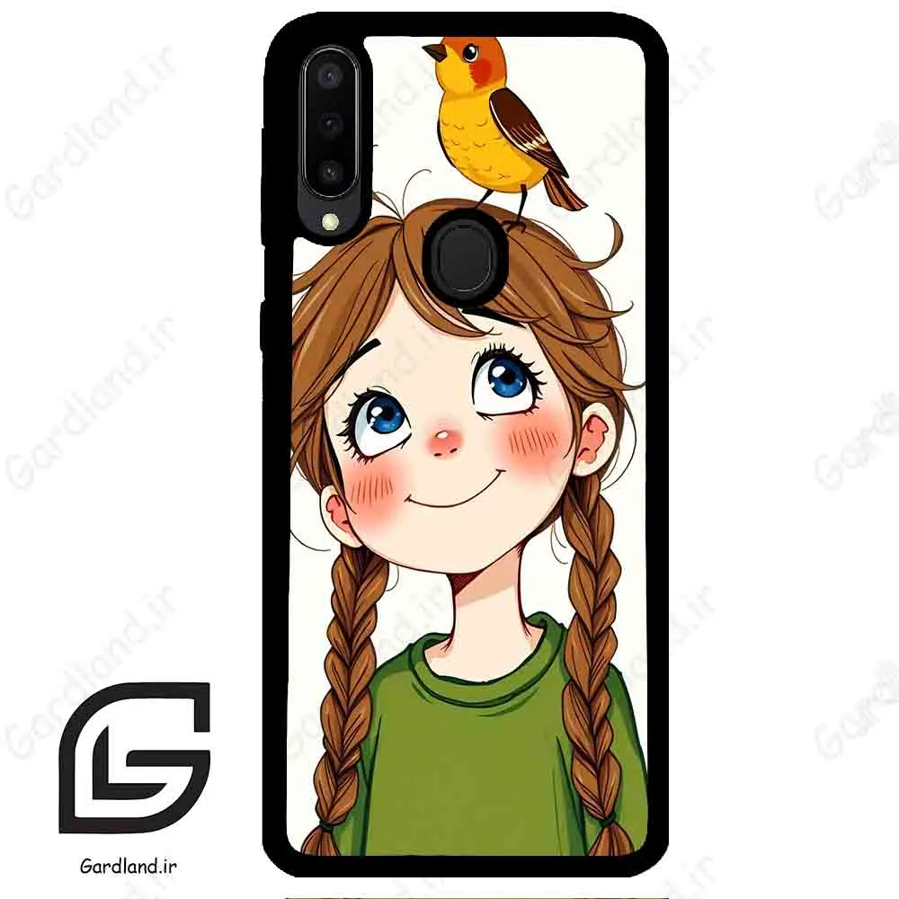 قاب گوشی سامسونگ ام 30 (Galaxy M30 ) طرح دختر کد 2640