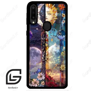 قاب گوشی سامسونگ ام 30 (Galaxy M30 ) طرح ماه کد 2695