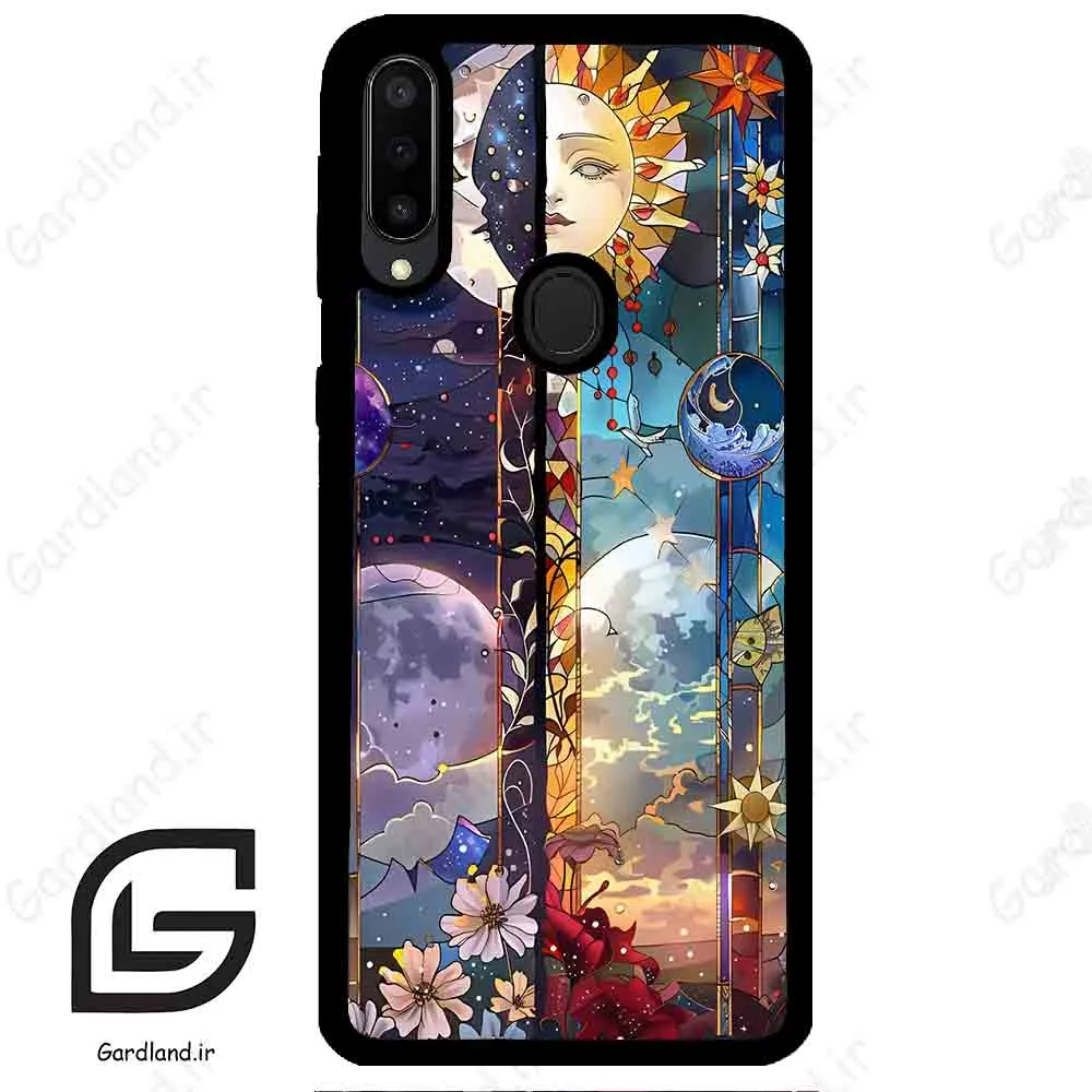 قاب گوشی سامسونگ ام 30 (Galaxy M30 ) طرح ماه کد 2695