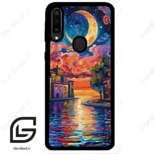 قاب گوشی سامسونگ ام 30 (Galaxy M30 ) طرح ماه کد 2699
