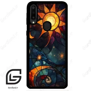 قاب گوشی سامسونگ ام 30 (Galaxy M30 ) طرح خورشید کد 2707