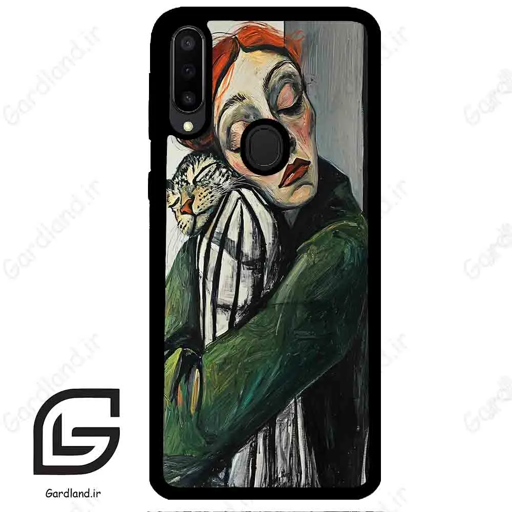 قاب گوشی سامسونگ ام 30 (Galaxy M30 ) طرح گربه کد 2709