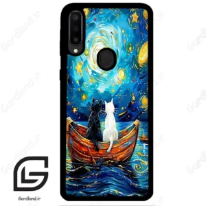 قاب گوشی سامسونگ ام 30 (Galaxy M30 ) طرح گربه کد 2727