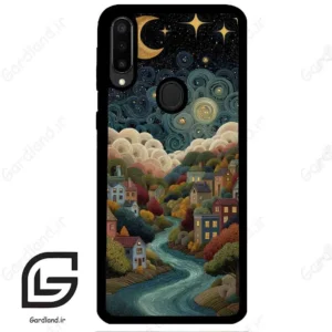 قاب گوشی سامسونگ ام 30 (Galaxy M30 ) طرح دهکده کد 2736