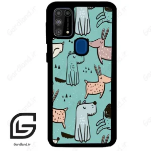 قاب گوشی سامسونگ ام 31 (Galaxy M31) طرح حیوانات کد 2000