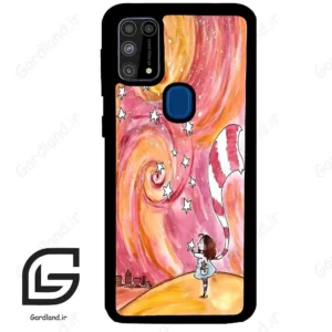 قاب گوشی سامسونگ ام 31 (Galaxy M31 ) طرح دخترانه کد 2006