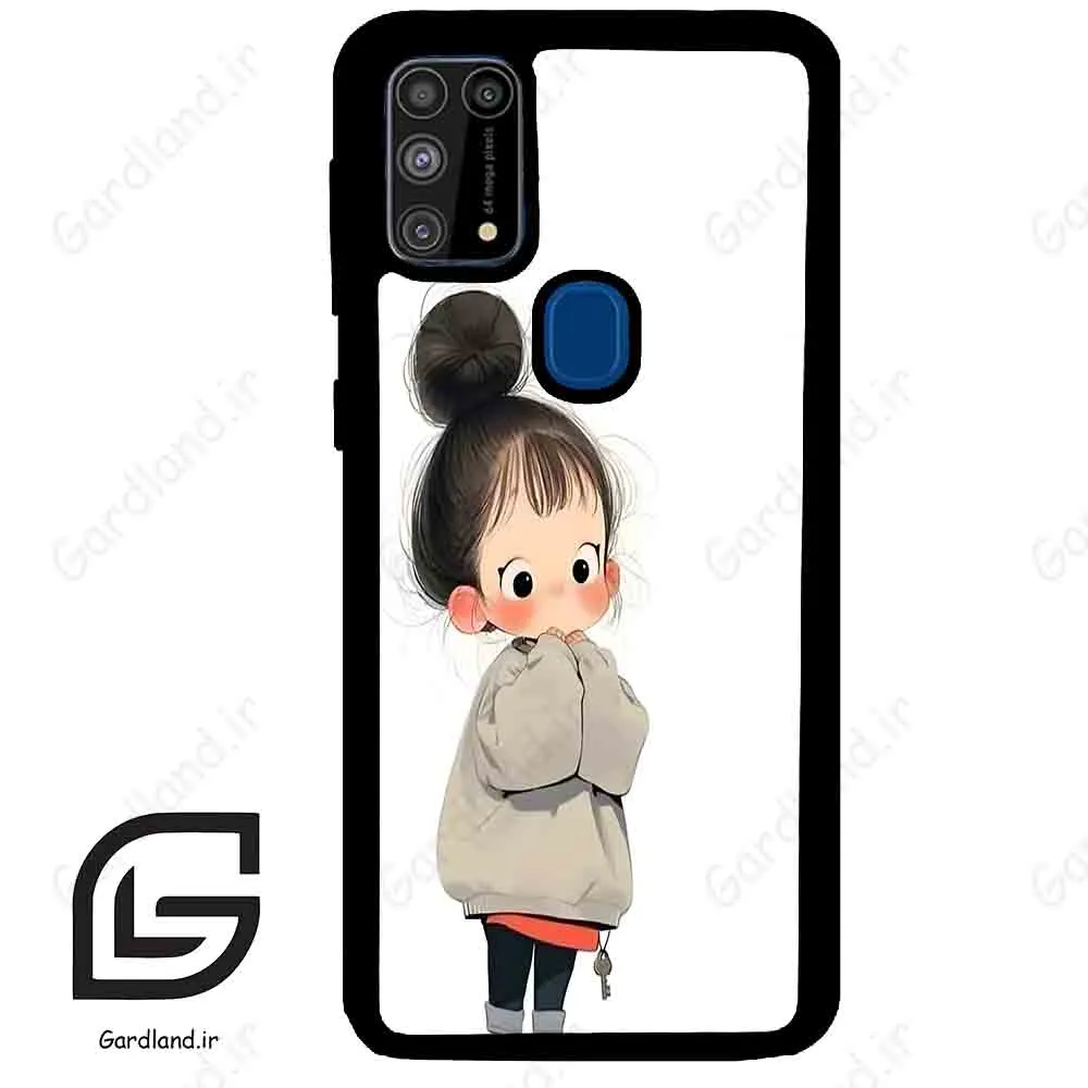 قاب گوشی سامسونگ ام 31 (Galaxy M31 ) طرح دخترانه کد 2030