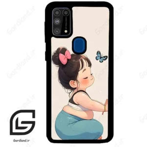 قاب گوشی سامسونگ ام 31 (Galaxy M31 ) طرح دخترانه کد 2032