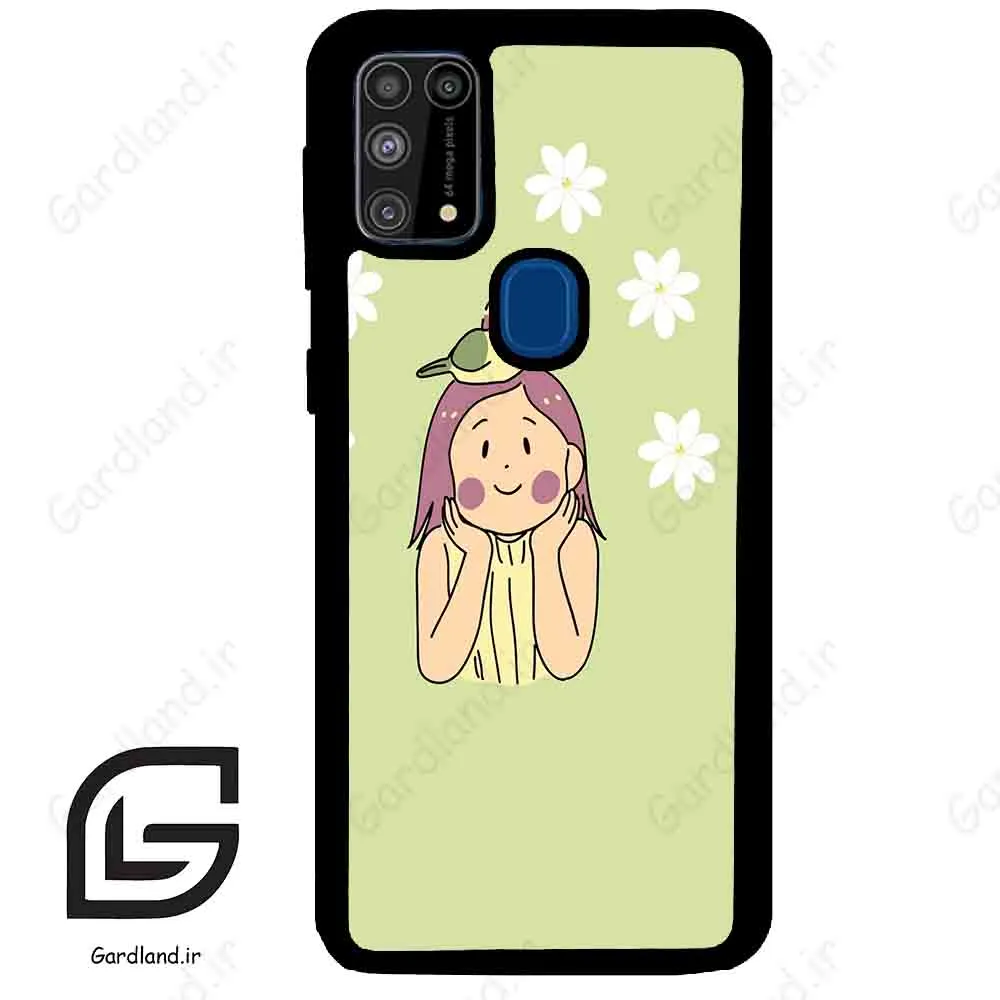 قاب گوشی سامسونگ ام 31 (Galaxy M31 ) طرح دخترانه کد 2052