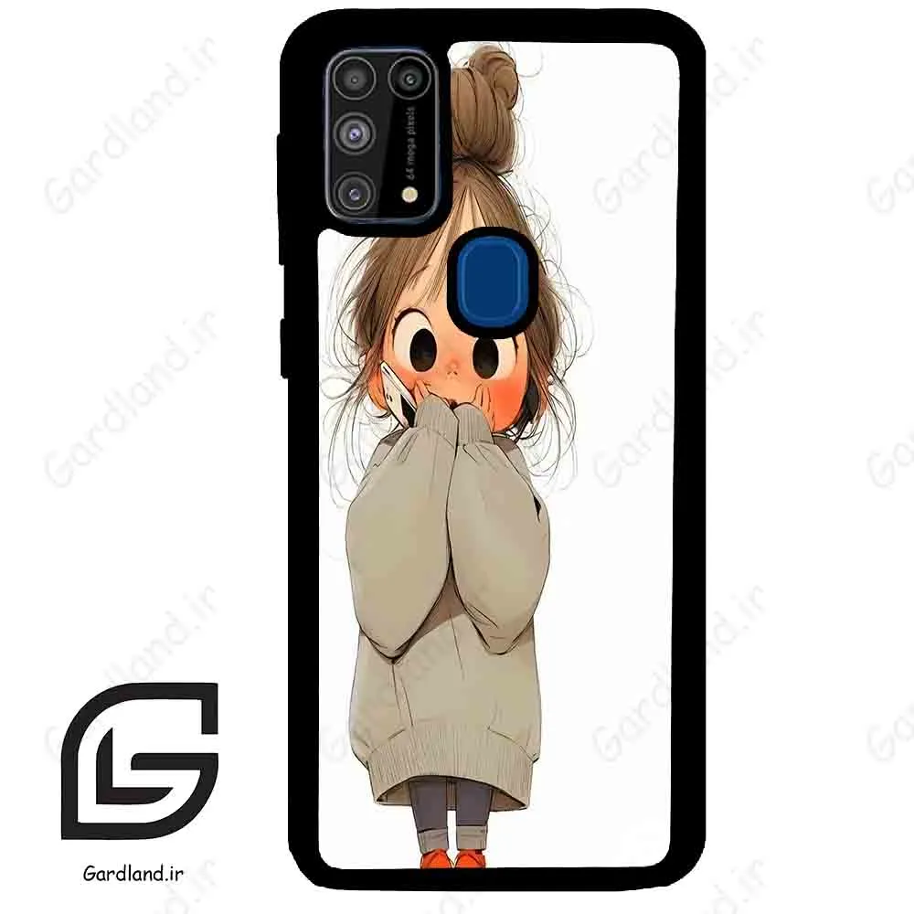 قاب گوشی سامسونگ ام 31 (Galaxy M31 ) طرح دخترانه کد 2054