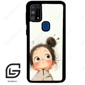 قاب گوشی سامسونگ ام 31 (Galaxy M31 ) طرح دخترانه کد 2056