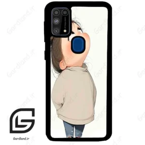 قاب گوشی سامسونگ ام 31 (Galaxy M31 ) طرح دختر کد 2057