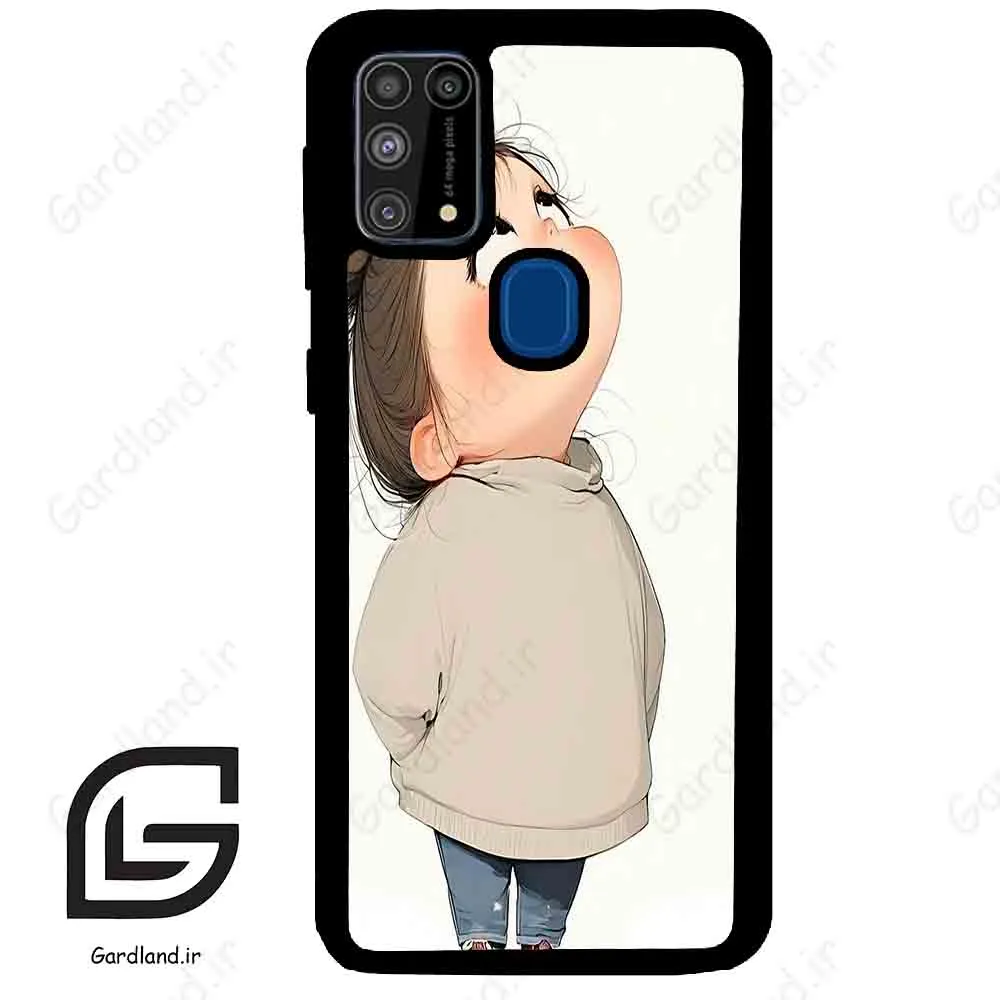 قاب گوشی سامسونگ ام 31 (Galaxy M31 ) طرح دختر کد 2057